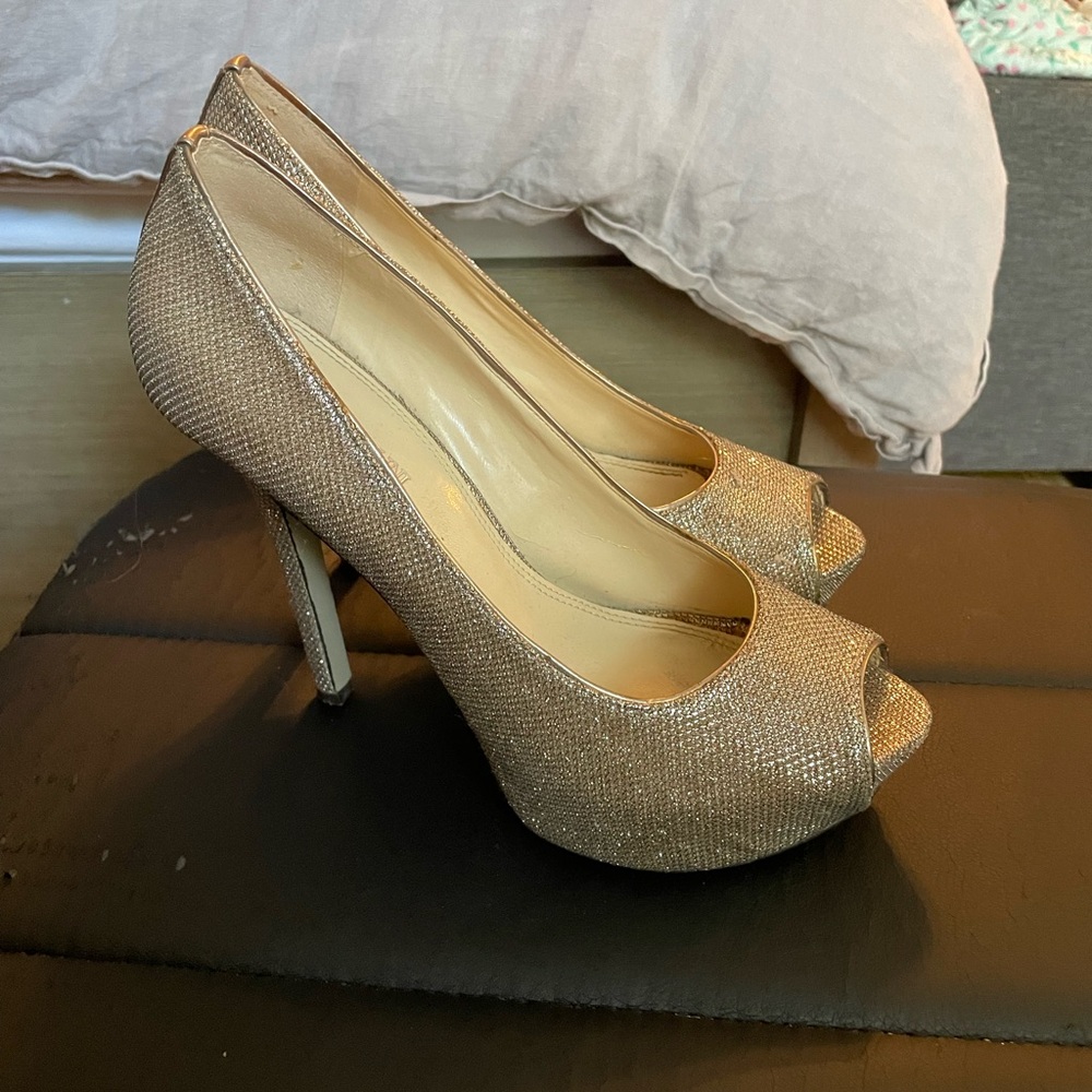Enzo Angiolini Peep-Toe Heels